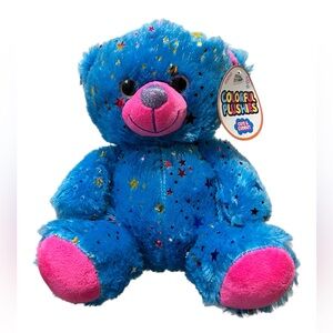 Blue and Pink Teddy Bear Brand New